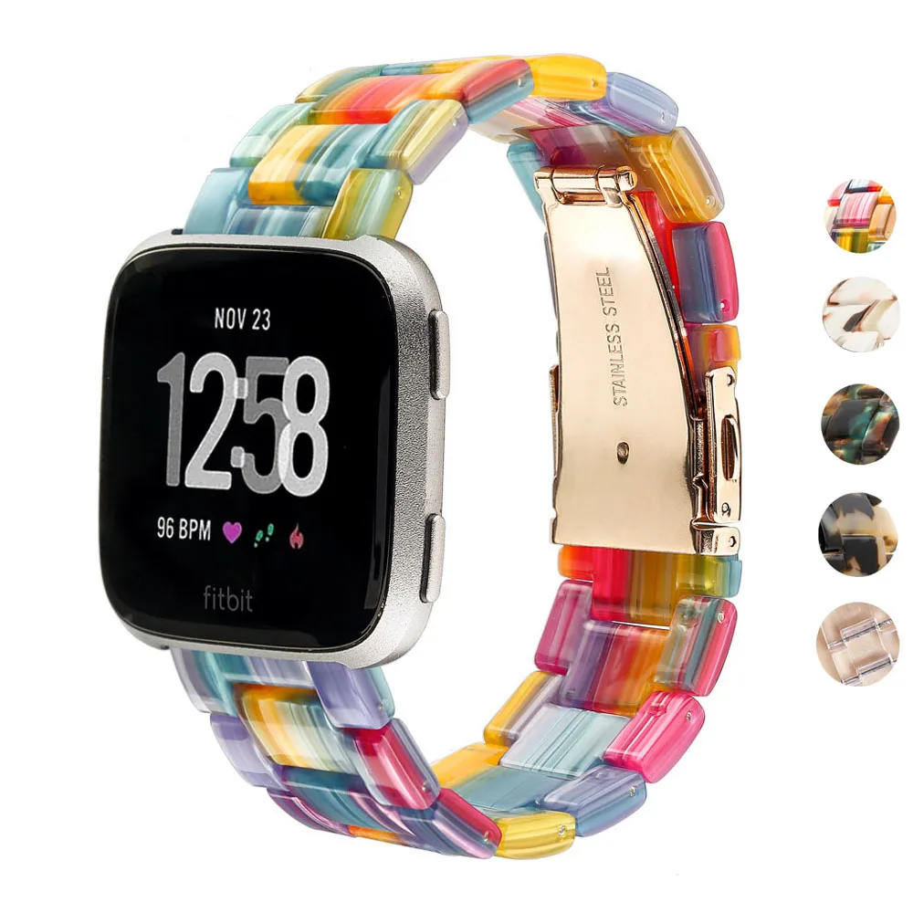 Полимерный ремешок для часов Fitbit Versa сменный Браслет специальный 2 модный на