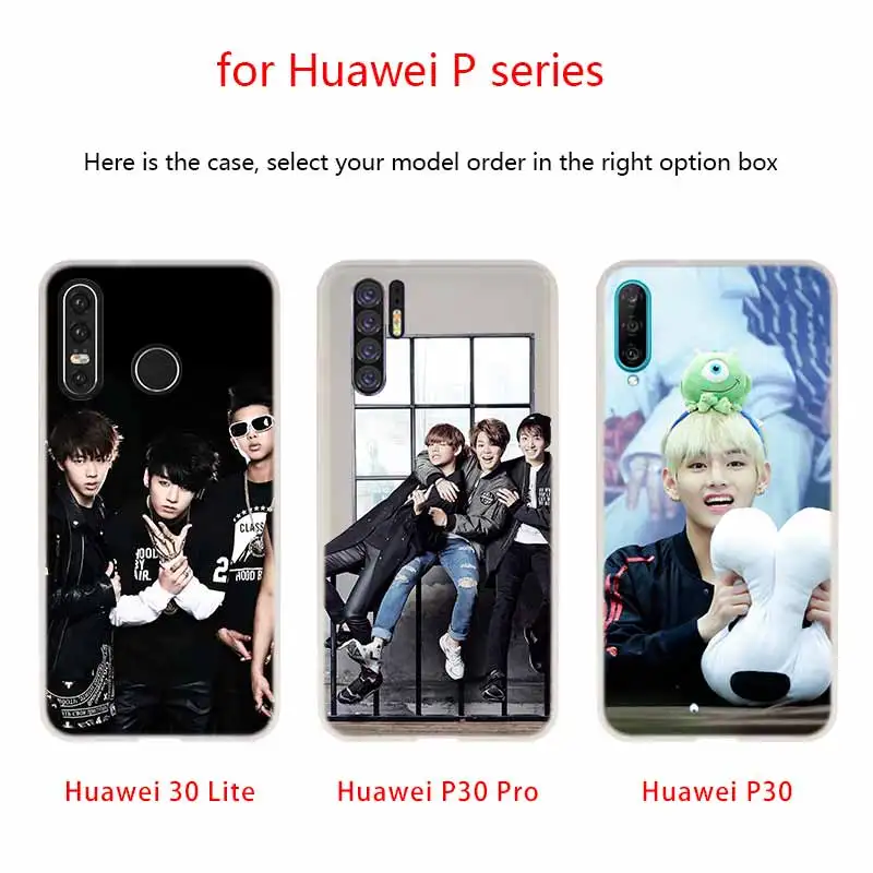 Чехол для телефона huawei P8 P9 Lite P10 P20 P30 Lite Plus Pro P Smart мягкий чехол Kpop Bangtan для мальчиков