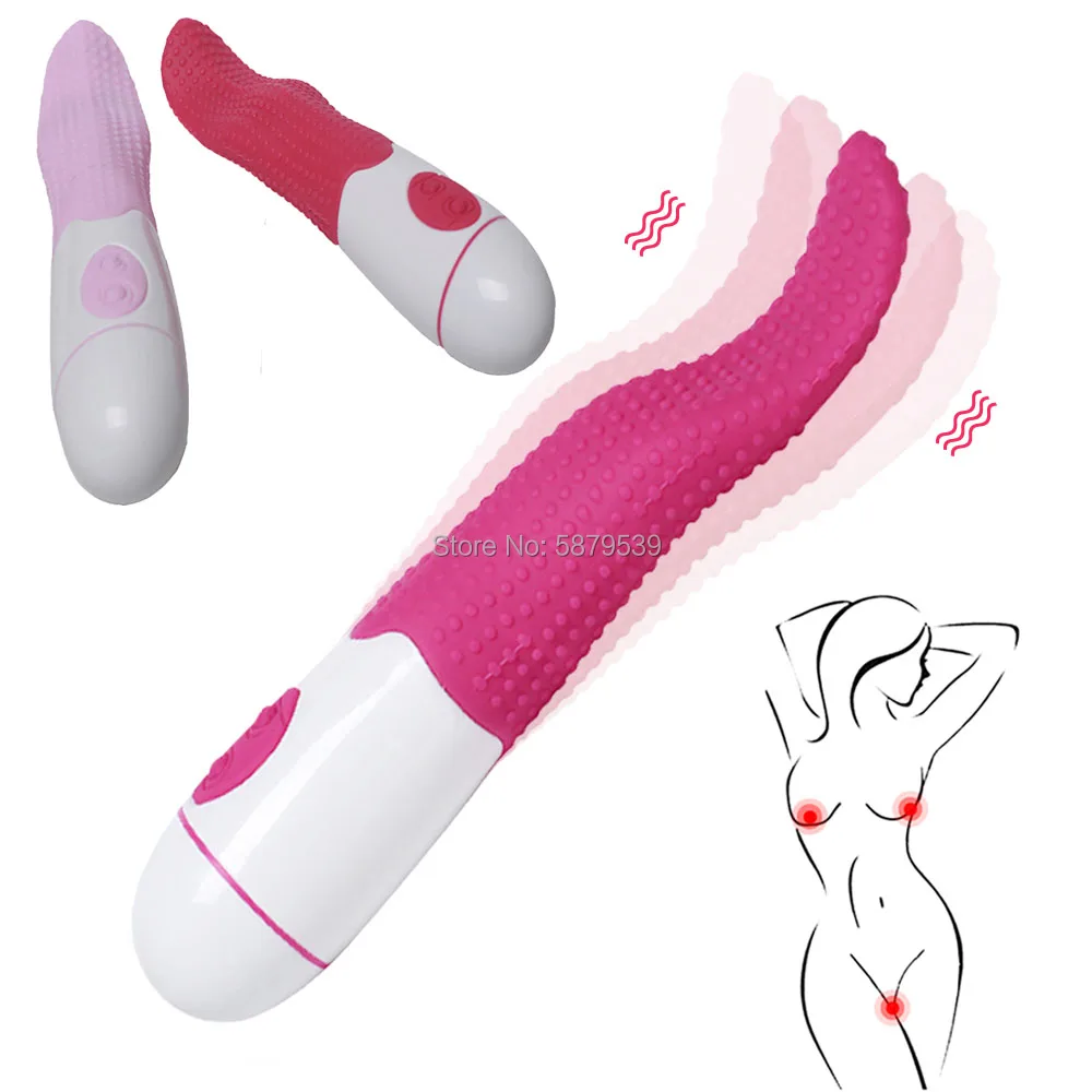 Tanie Język Dildo wibrator dla kobiet ogrzewanie sutek Sucker Tight Oral Licking łechtaczka sklep