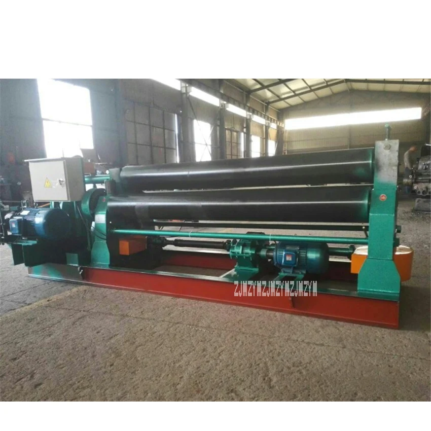 W11-16X2200 полностью автоматические механические 3-роликовый гибочный станок профессиональная машина, изгибающая листы для кровли, листопрокатного машины 380V