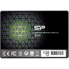 Накопитель SSD Silicon Power 120GB S56, 2.5", SATA III [R/W- 560/530 MB/s] TLC