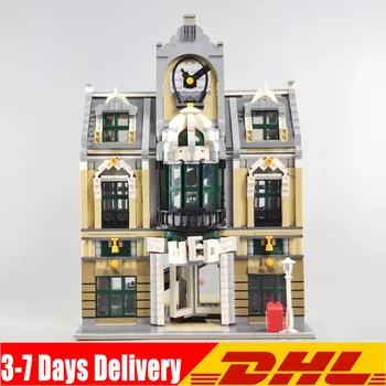 

In Stock QL0922 City Street Toys Grand Emporium Set Creative Toys Building Blocks Kids Christmas Gift