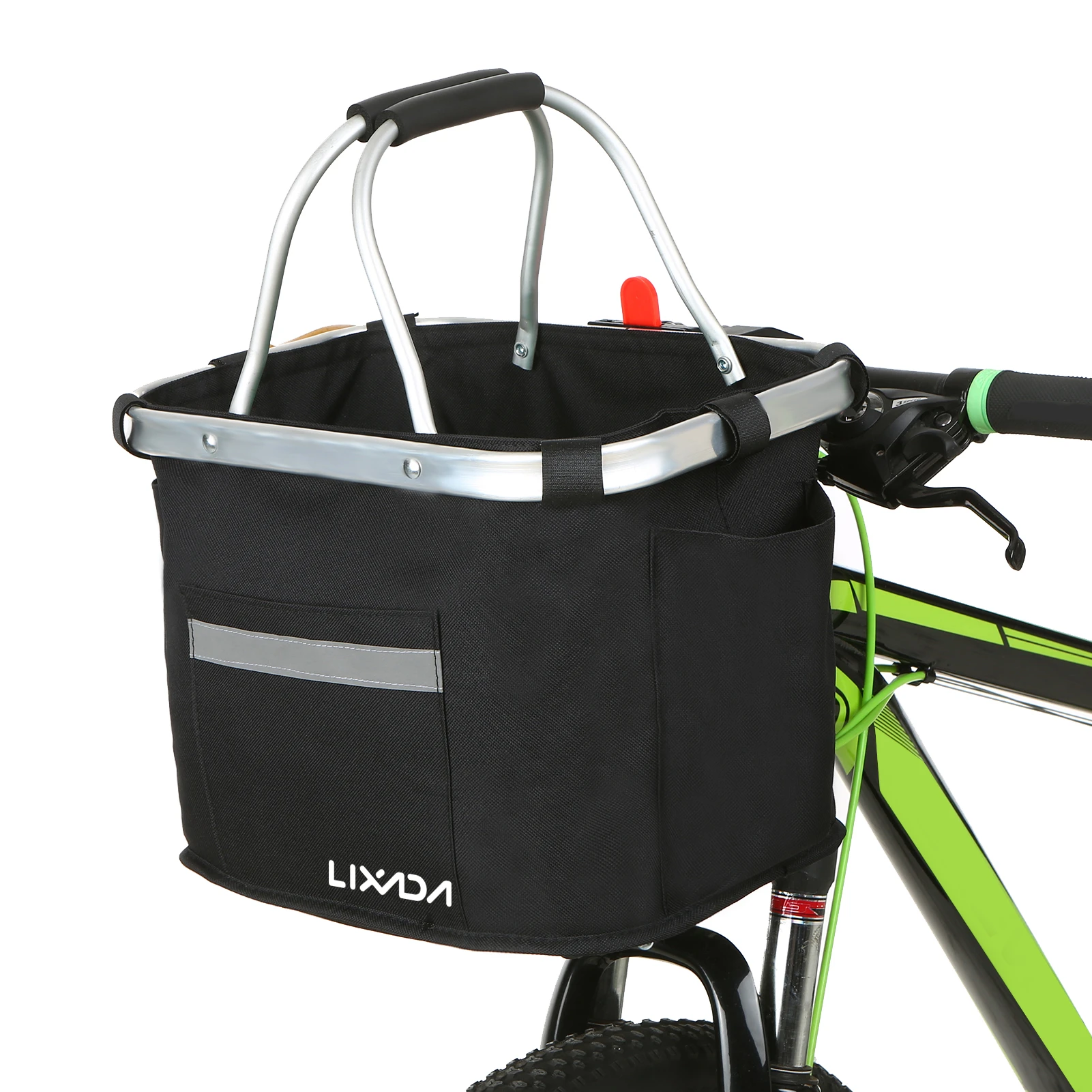 Canasto para manillar de bicicleta resistente al agua, bolsa de equipaje frontal de gran para transporte de bicicleta|Maletas y cestas de bicicleta| - AliExpress