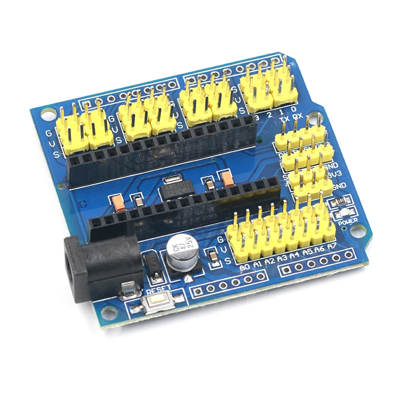 NANO I/O IO датчик расширения щит модуль для Arduino UNO R3 Nano V3.0 3 0 контроллер совместимая