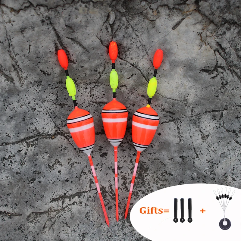 WLPFISHING Fishing Floats Shrimp Floaters Ice Bobbers Fresh Water Balsa Light Wood Tackle Accessory | Спорт и развлечения