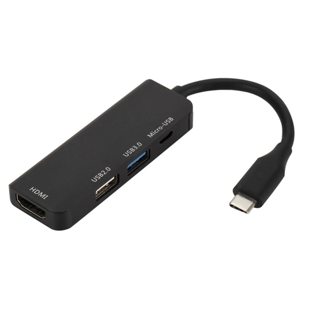 Type-C к HDMI Micro USB USB2.0 USB3.0 конвертер адаптер usb-кабель концентраторы HDMI кабель для MacBook samsung Galaxy S9 huawei
