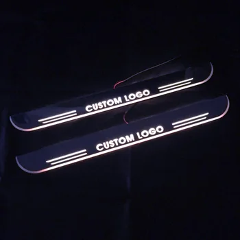 

Led moving door scuff Pedal for Mercedes Benz W164 W166 M-CLASS ML 300 350 400 450 500 dynamic door sill plate overlay light