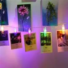 USB Interface LED Christmas String Lights Chain Courtyard Garden Home Party Photo Wall Decoration Lamp
