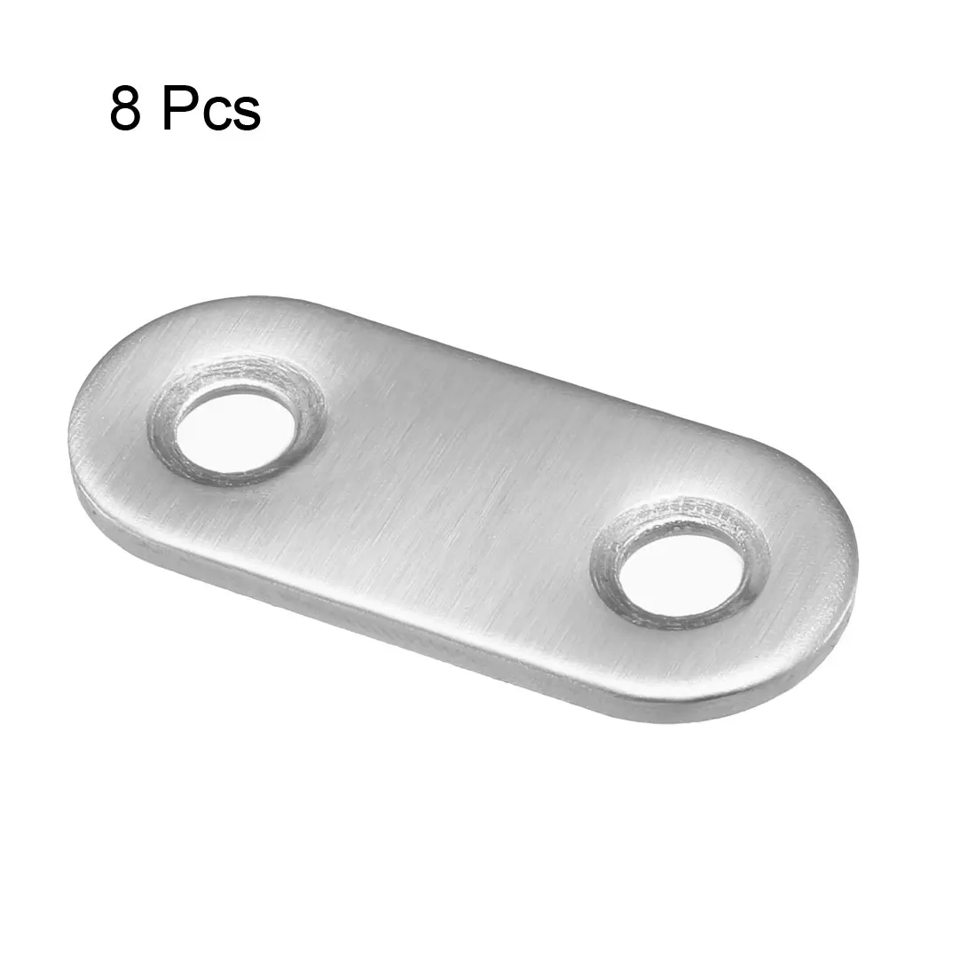 

uxcell Repair Plate, Flat Fixing Burling Corner Brace Bracket Connector 37x16x2mm 8 pcs