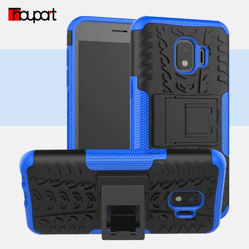 Противоударный чехол для Samsung Galaxy J2 Prime G532F Core J260 Hybrid Cover 2 в 1 Stand жесткие чехлы Pro 2018