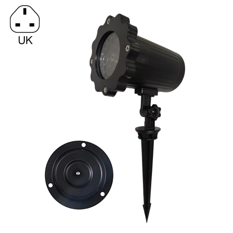 

Christmas Snowflake -Laser Light Snowfall Projector Moving Snow Garden Projector