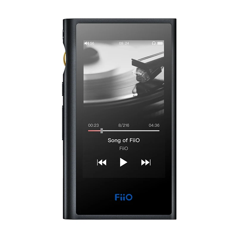 FiiO M9 Портативный Аудио плеер высокого разрешения AK4490EN* 2 Поддержка Wi-Fi Bluetooth DSD128 USB аудио DAC SPDIF выход - Цвет: Black