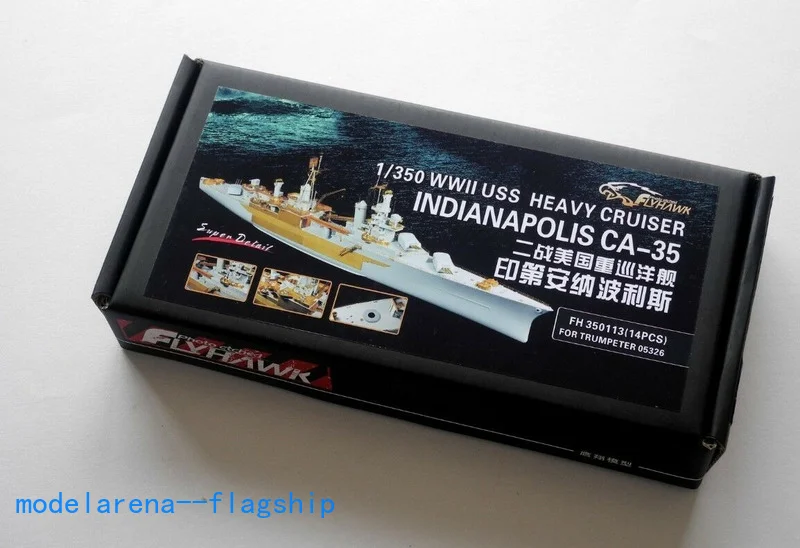 Flyhawk FH350113 1/350 WWII USS Heavy Cruiser Indianapolis CA-35 Detailing Set