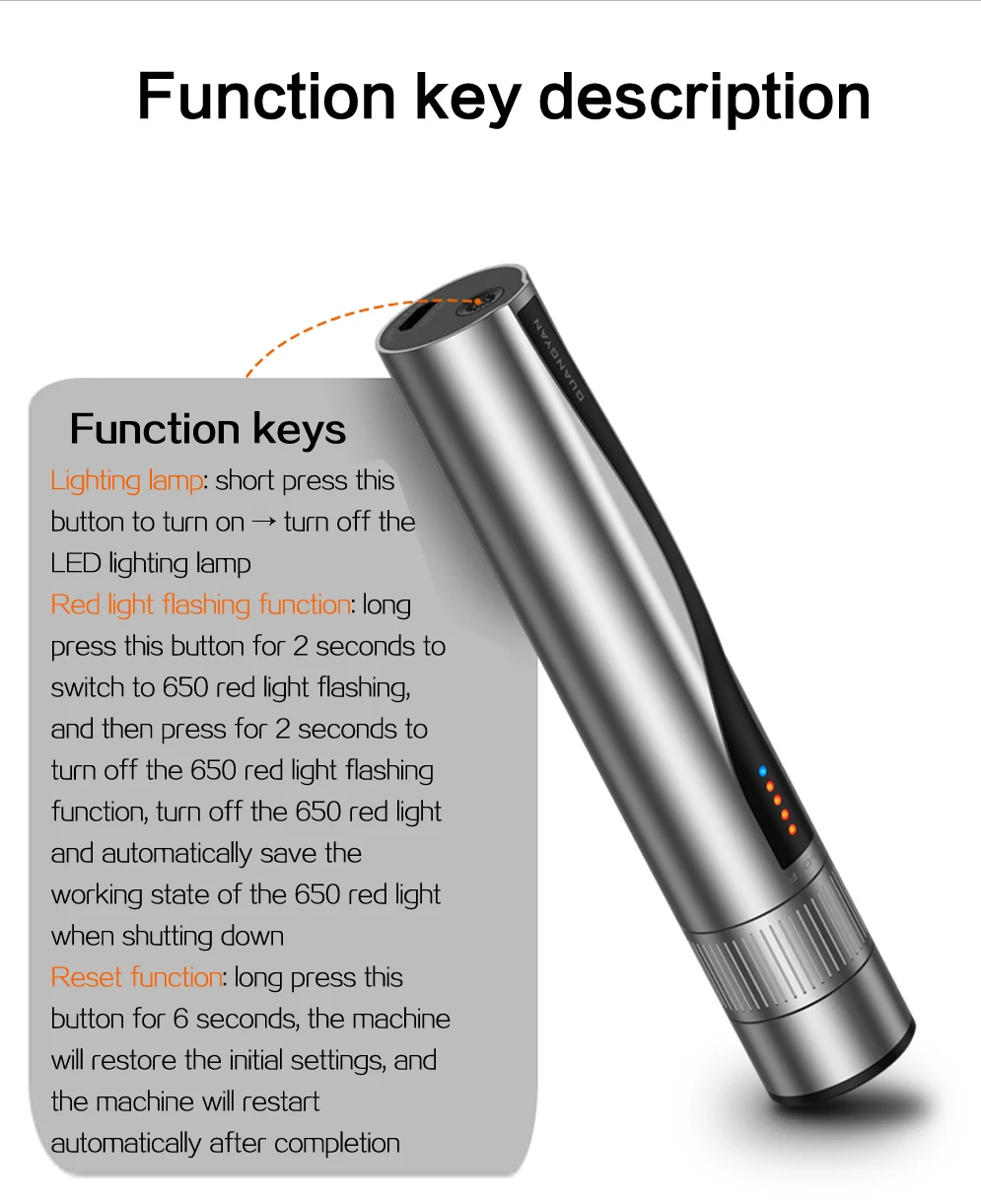 Metal-body VFL Visual Fault Locator 5/10/20/30/50mW FTTH Laser Pen Fiber Fault Identifier Universal FC SC ST LC Connector