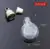 8pcs 5mm mix shape glass Vial Кулон (металлическая крышка с резиновой пробкой мини-стеклянный шарм/ бутылка миниатюрные флаконы ювелирные изделия ожерелье