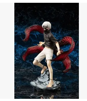 Аниме модель Токийский Гуль ARTFX J фигурка Kaneki Ken фигурка Детская Классическая коллекция игрушек 18 см Модель Куклы Украшение 23 см