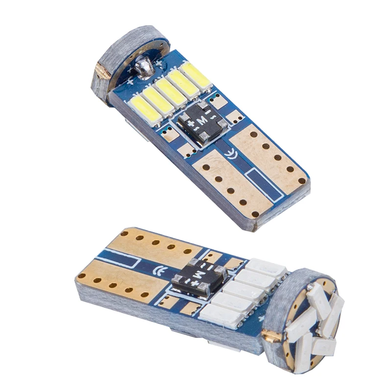 СВЕТОДИОДНЫЙ Автомобильный светильник T10 w5w canbus 15 светодиодный 4014smd 194 168 лампа для