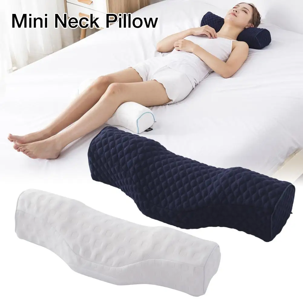 

2019 New Pure Bedding Memory Foam Leg Pillow Cervical Orthopedic Lumbar Neck Therapy Protection Slow Rebound Sleeping Pillows