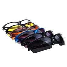 Защитные солнцезащитные очки для работы и спорта, УФ и ударная защита глаз, защитные очки ночного видения для езды на велосипеде, линзы 6 цветов