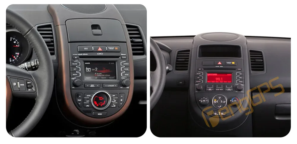 Автомагнитола 2 Din Android для KIA SOUL 2012-2013 радиоприемник GPS-навигатор мультимедийный
