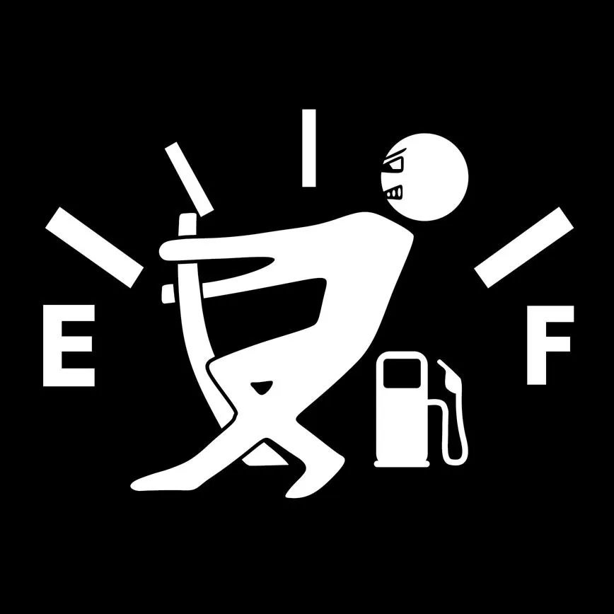 oil tank Car Sticker 1