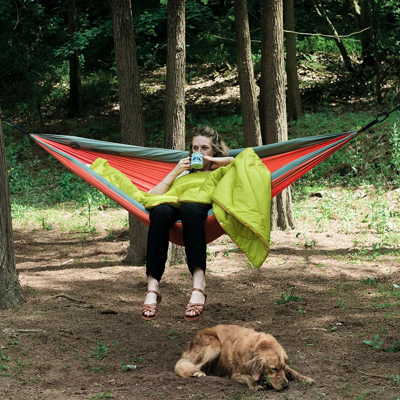 Naturehike открытый Крытый надувной трубчатый гамак спальный тент одиночный двойной