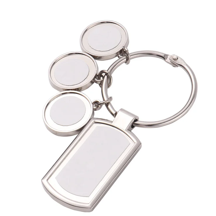 Free Shipping 10pcs Blank Sublimation Metal Keychain DIY Printing Sublimation Ink Transfer paper free shipping 10pcs blank sublimation round metal plate ​​diy printing sublimation ink transfer paper