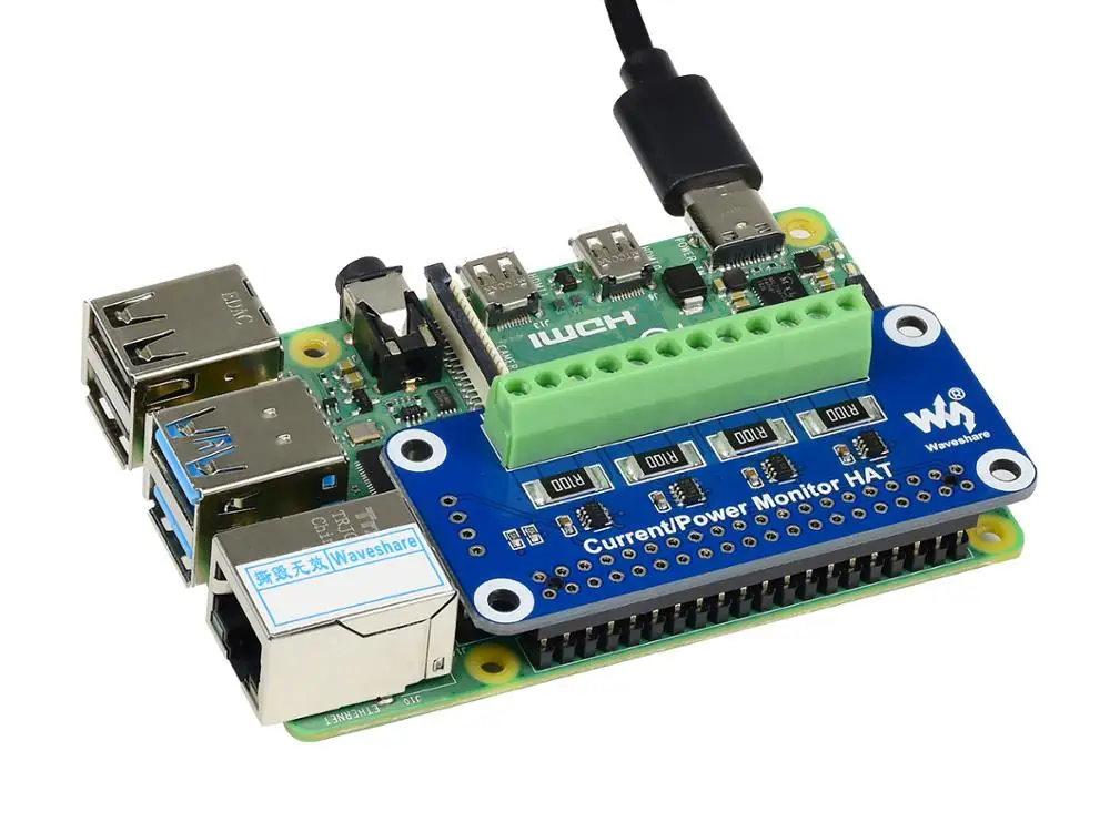 Monitor de Energia Projetado para Raspberry Corrente Chapéu Interface Smbus 4-ch Atual Tensão pi - I2c - Imagem 6