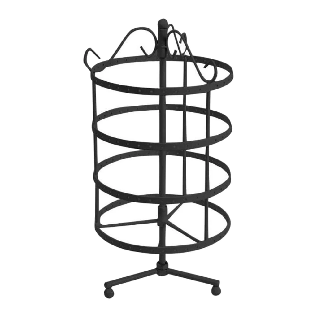Rotating Earring Display 144 Holes Jewelry Organizer Holder  Tree Rack