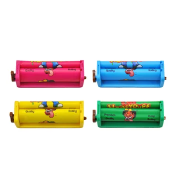 

Plastic Cigarette Rolling Machine Suitable 70MM Normal Paper Manual Tobacco Button Adjust Smoking Roller Paper Size gift box