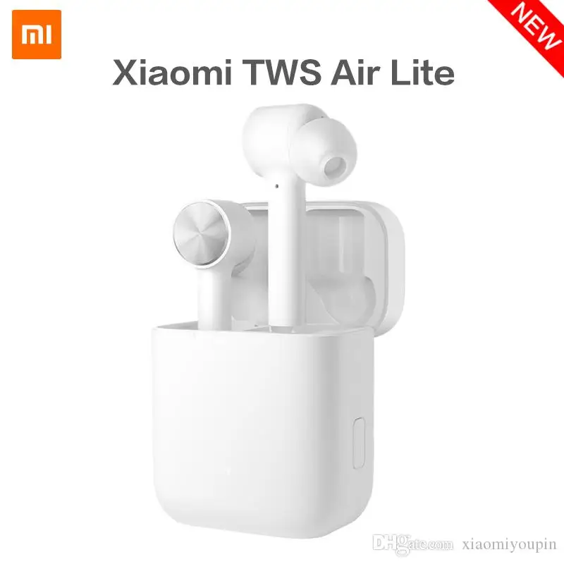 Новый Xiaomi Mi True Wireless наушники Air Lite наушники-вкладыши TWS с Stereo спортивные коснитесь