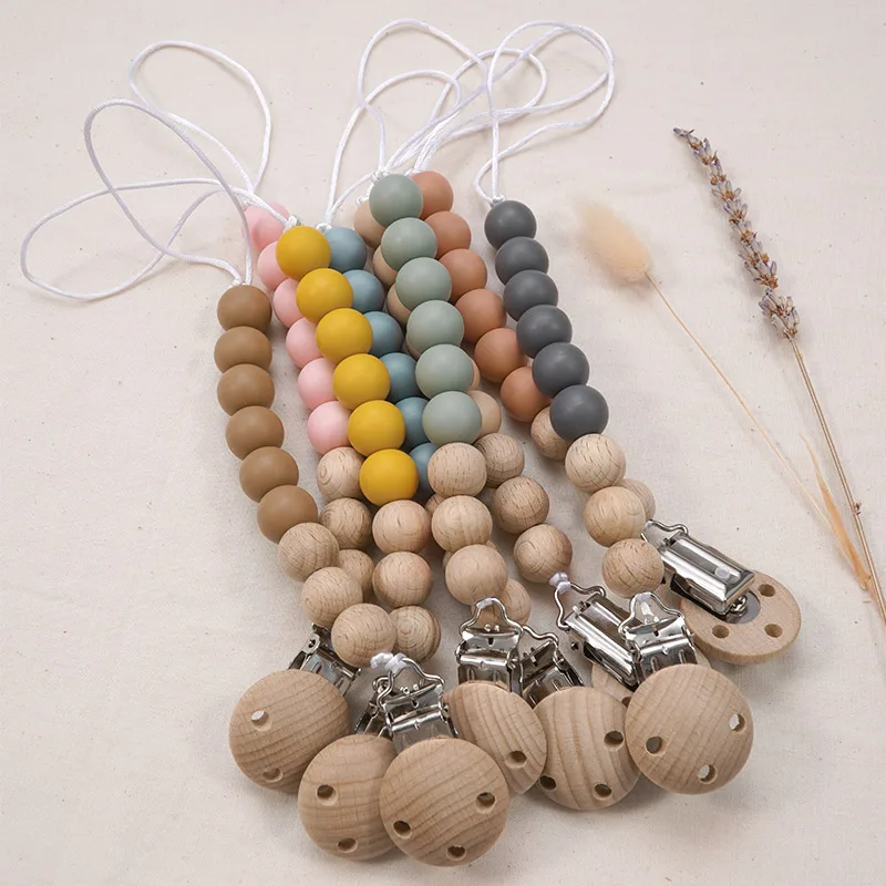 Цепочка-пустышка детская силиконовая