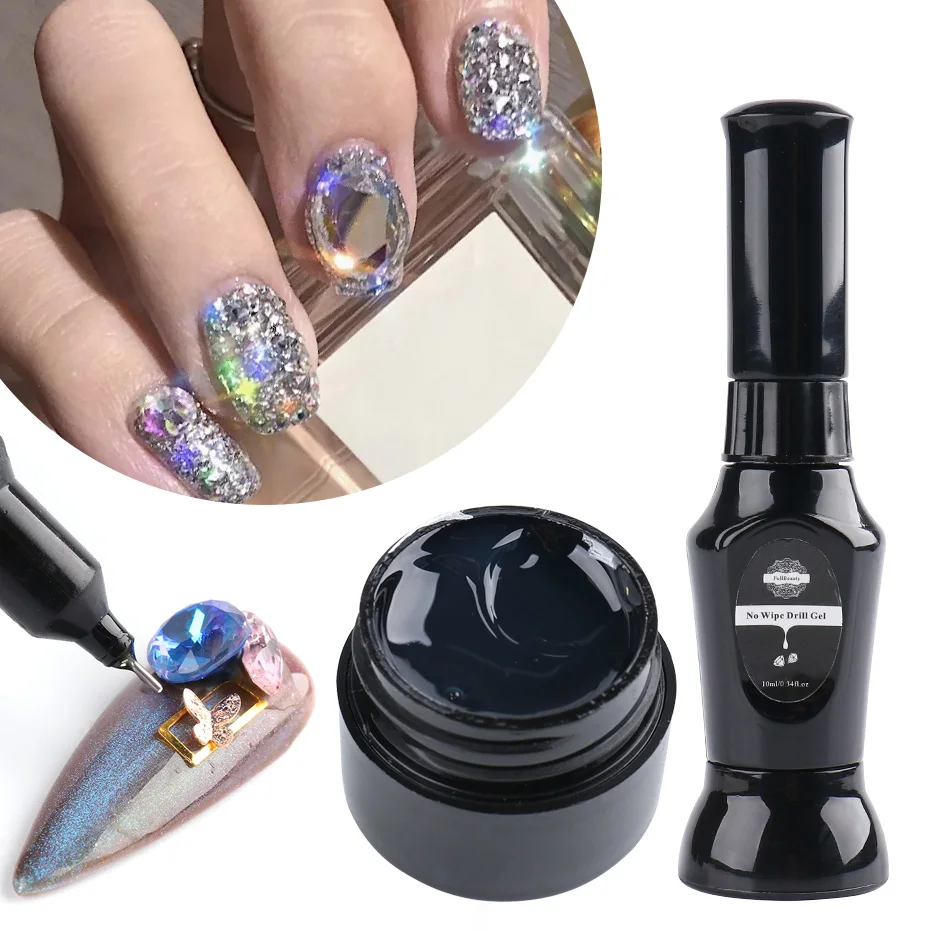 Service Decoration Manicure Kit Brush Glue Rhinestones for Nails Design