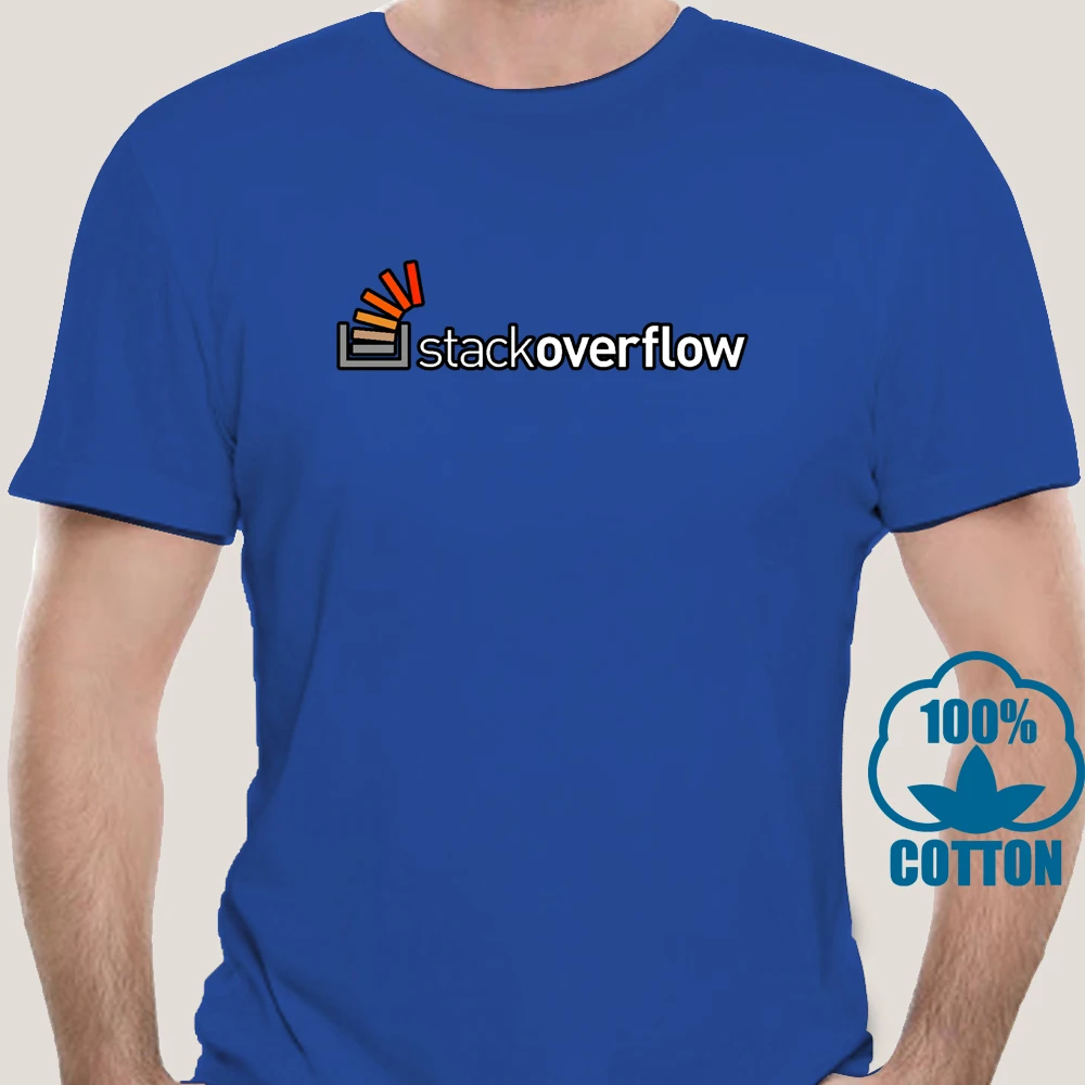 6504X Stackoverflow extended T shirt stackoverflow programming helper code  coding logo stackexchange developers web html|T-Shirts| - AliExpress
