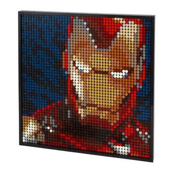 

MOC Toys Pixel Art Mosaic Painting DIY Super Star ART Decorative Painting Building Blocks Bricks Gift 31199 31197 31198