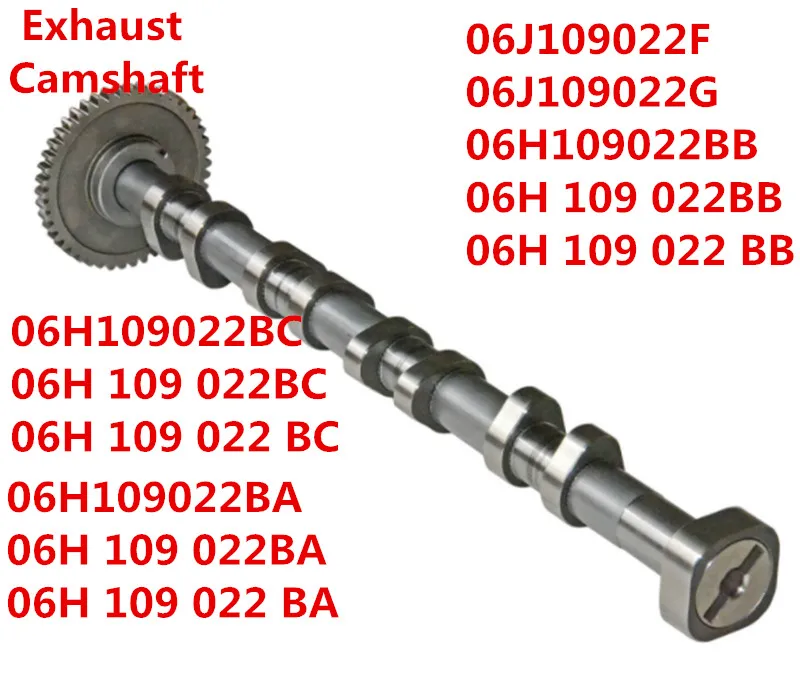 1 шт. 06H 109 021 K 06J109022F механизм распределительного вала с зубчатой передачей для VW Golf Audi A4 A5 EA888 1,8 TFSI 2,0 TFSI - Color: 1PCS Exhaust Camshaf