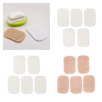 

15 Pieces Bathroom Soap Bar Holder Sponges Scrubber Dish Rack