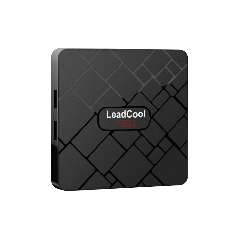 Leadcool Мини Android 8,1 ТВ приставка 2G 16G RK3228A 4K H.265 Leadcool медиаплеер 1G 8G 2,4G Wifi 100M Android умная приставка