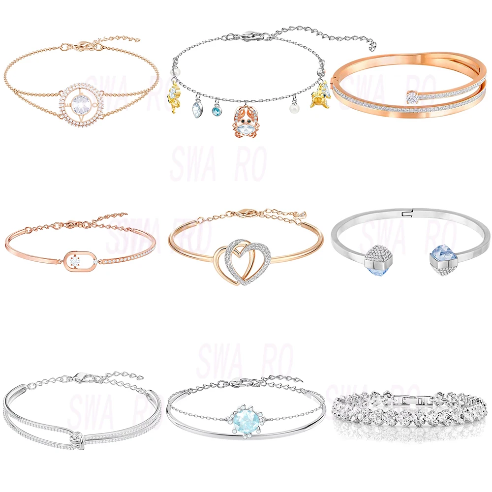 

2019 New Admiration Bracelet Love Flow Roman Heart-shaped Zircon Blue Bead Bracelet Rose Gold Jewelry Fashion Anniversary Gift