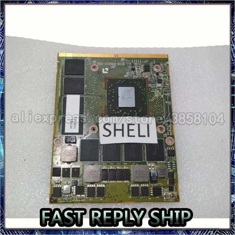 SHELI HD5870 HD 5870M 1GB DDR5 109-B96031-00D VGA Видеокарта для HP 8740W 8760W 8540w 8560w | Компьютеры и офис