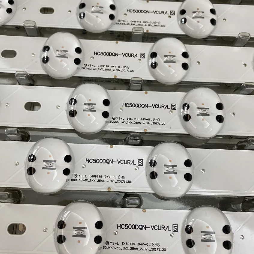 Led para lg Lote Tira Retroiluminação 50uk6520psa 50uk6520 50uk6510psf 50uk6510 50uk6500 50uk6470 Hc500dqn-vcur l 50uk63 65_inx 15 Pçs - - Image 3