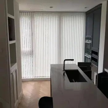 

Factory Dirtct Vertical Blinds 100% polyester half-blackout vertical blinds shades folding vertical blinds for french window