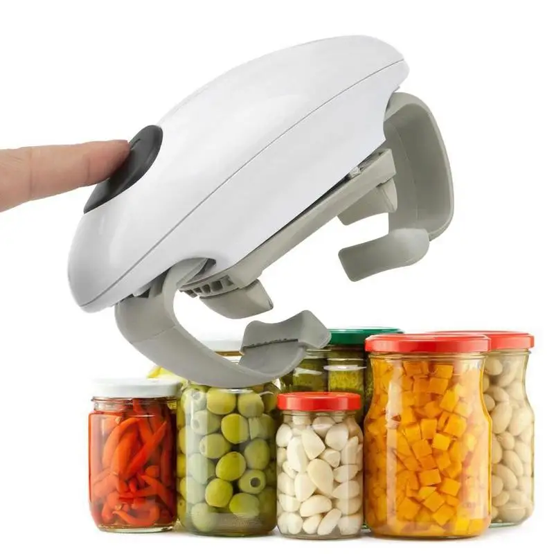 

Automatic Jar Opener Openers Automatic Tin Opener Canned Electric Bottle Opener Jar Opener Kitchen Gadgets Tool