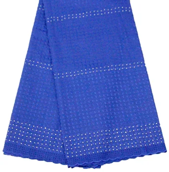 

2020 High Quality Women Men's Dresses Voile Lace Fabric Polish Net Swiss Voile Lace Fabric For Sewing