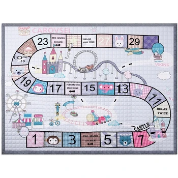

Baby Play Mat Car Road Maze Carpet детский коврик Blanket Kids Floor Rug renard decoration Room Home Decor Photo Props