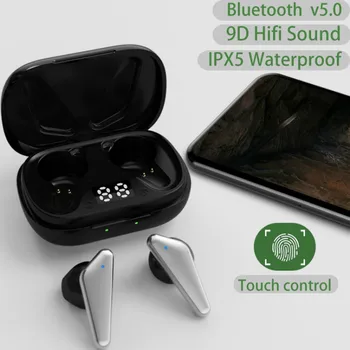 

TWS Bluetooth Earphones Wireless Headphones Hifi Sound Headset Noise Cancel Earbud Outdoor Sport Sweatproof Earphone with Mic