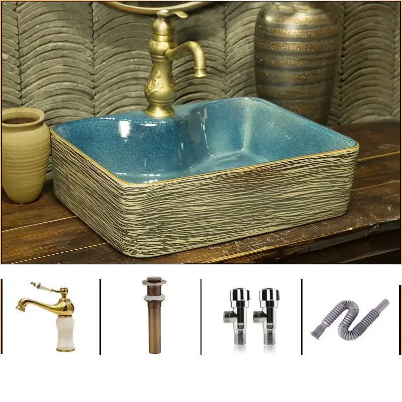 Version Q Waschtisch черный багно Туалет Санузел Bassin ванная комната сосуд Раковина Wasbak де Lavabo Куба Пиа Banheiro умывальник - Цвет: Version Q