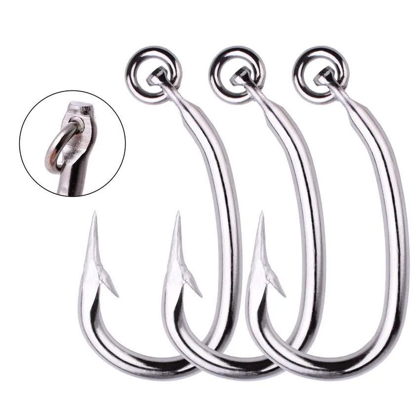 100 шт. рыболовные крючки для морской рыбалки размер 2 4 # 0 #|saltwater fishing hooks|saltwater jigging