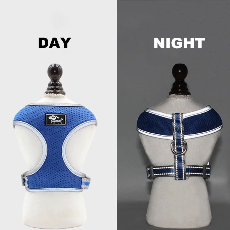 Нейлоновая шлейка и поводок SUPREPET для собак жилет щенков кошек светоотражающая