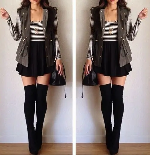 Autumn Winter Womens Long Sexy Over The Knee Cotton Solid Color Thigh High Soft Cotton Stockings